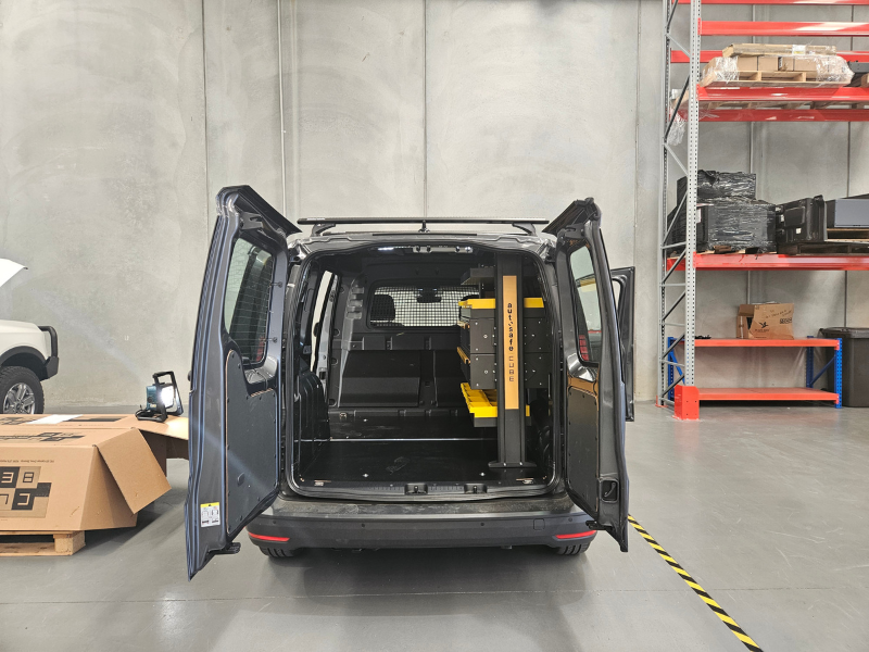 Fitting out a Volkswagen Caddy SWB