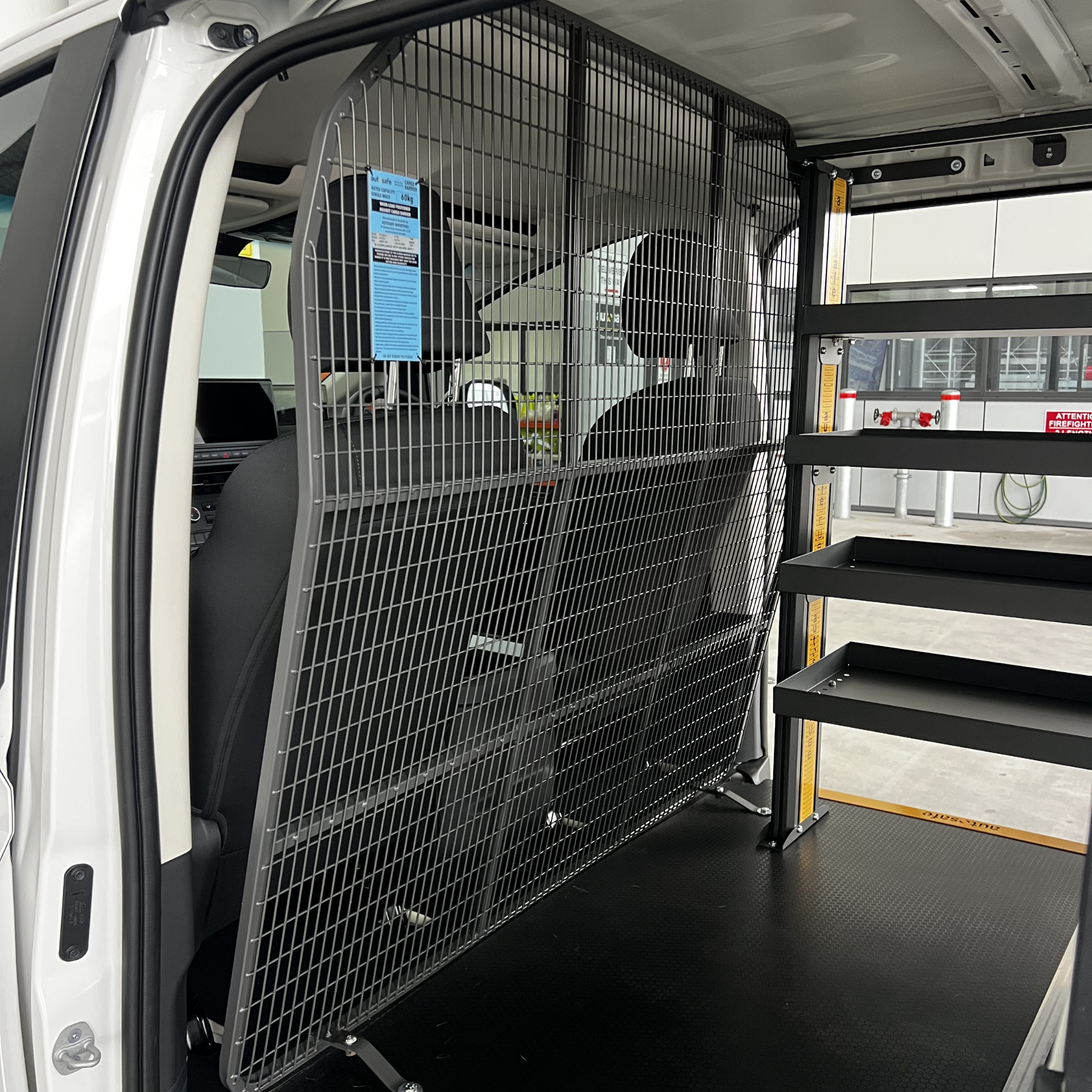 Hyundai Staria Mesh Cargo Barrier