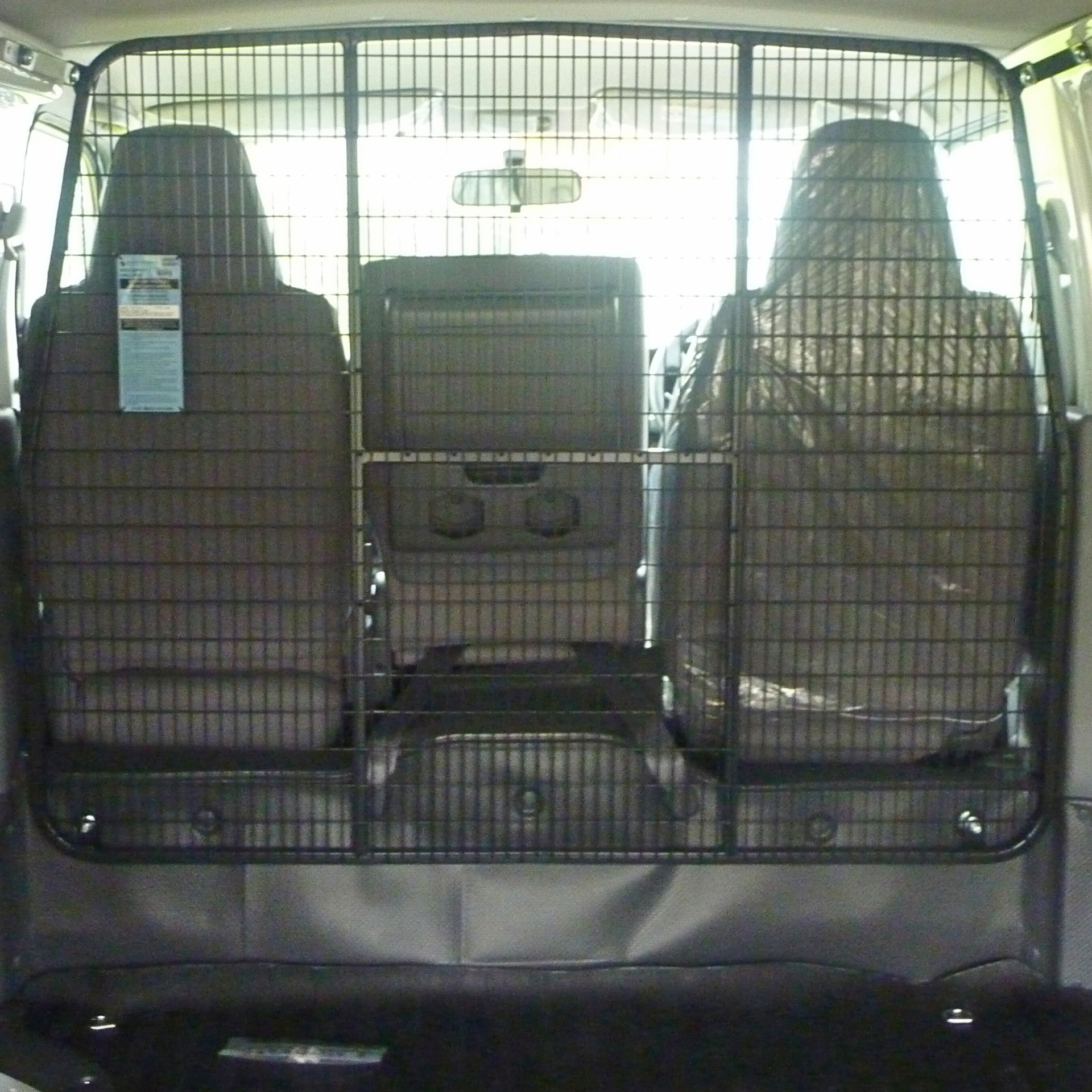 Toyota Hiace 05 LWB Mesh Cargo Barrier - 0