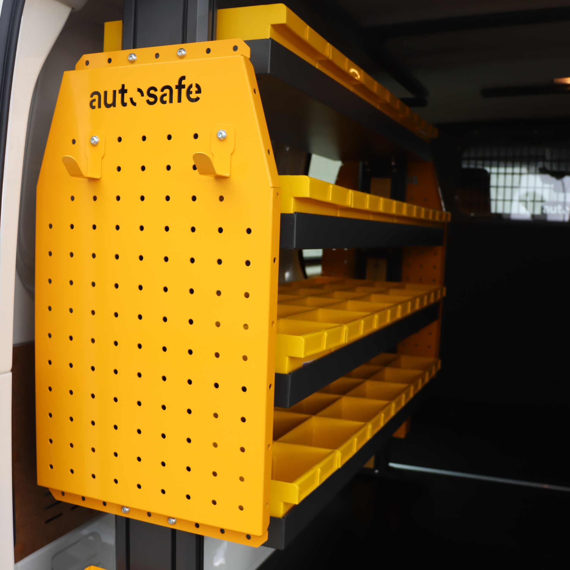 Van Shelving Utility Panel