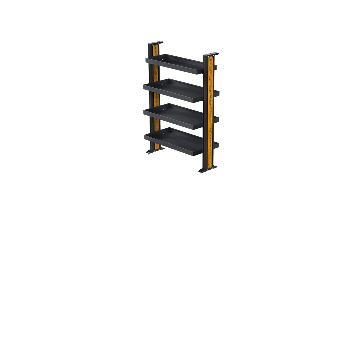 Toyota Hiace SLWB Van Shelving - Driver Side Front variations