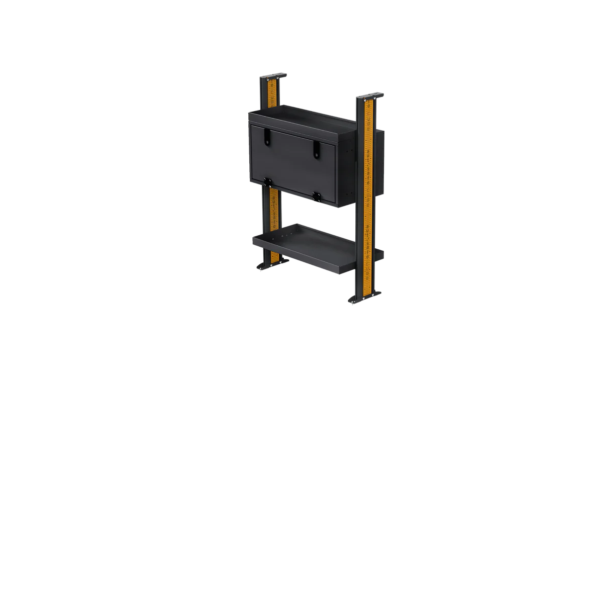 Toyota Hiace SLWB Van Shelving - Driver Side Front variations - 0