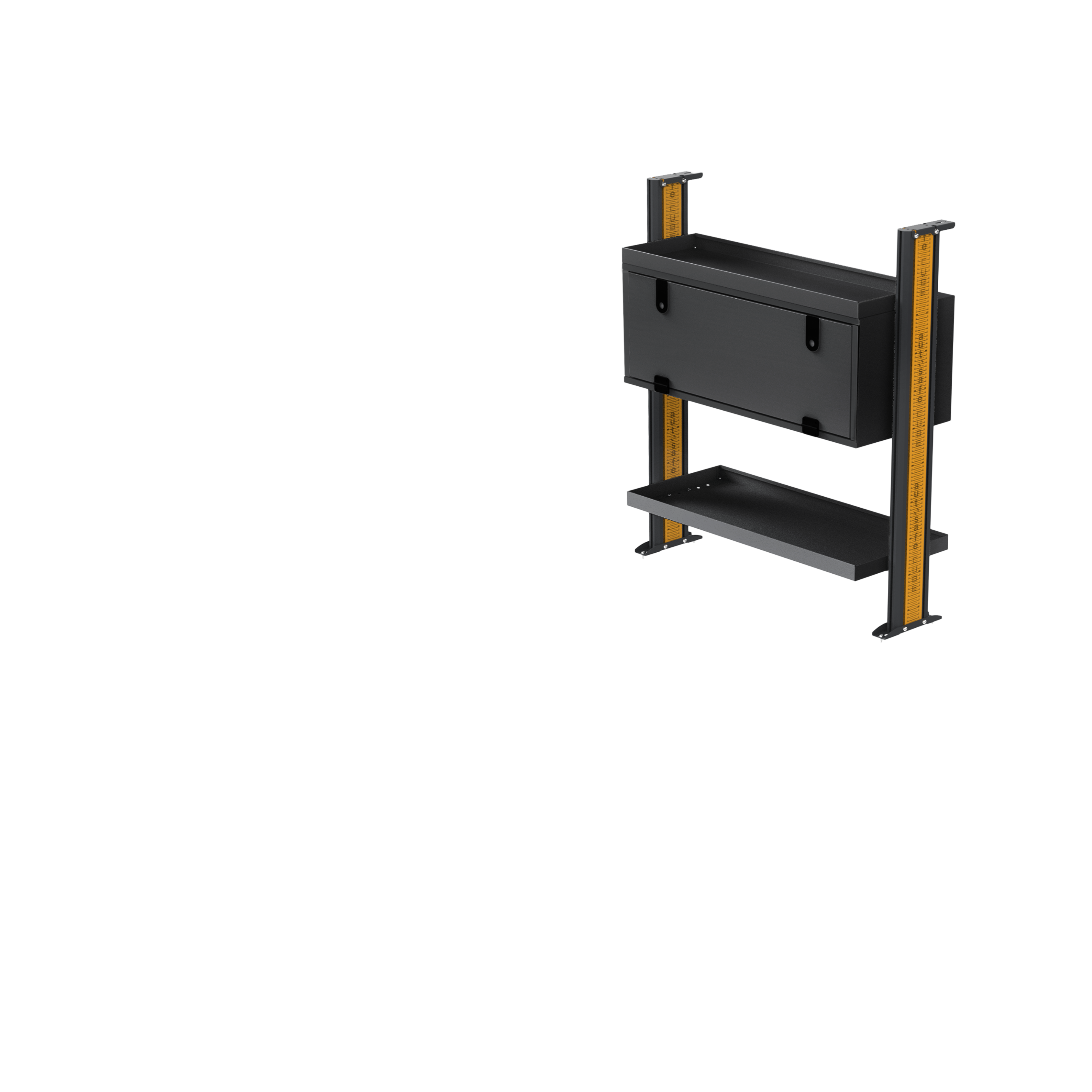 Ford Transit SWB Van Shelving - Driver or Passenger Side Rear variations - 0