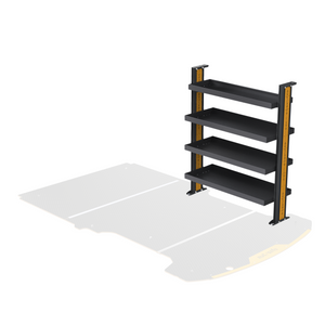 Ford Transit SWB Van Shelving - Driver or Passenger Side Rear variations