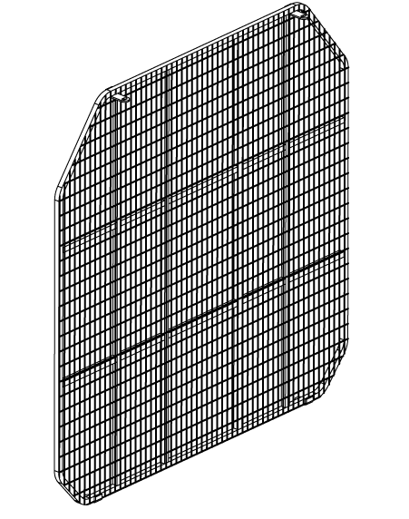 KIA PV5 Mesh Cargo Barrier