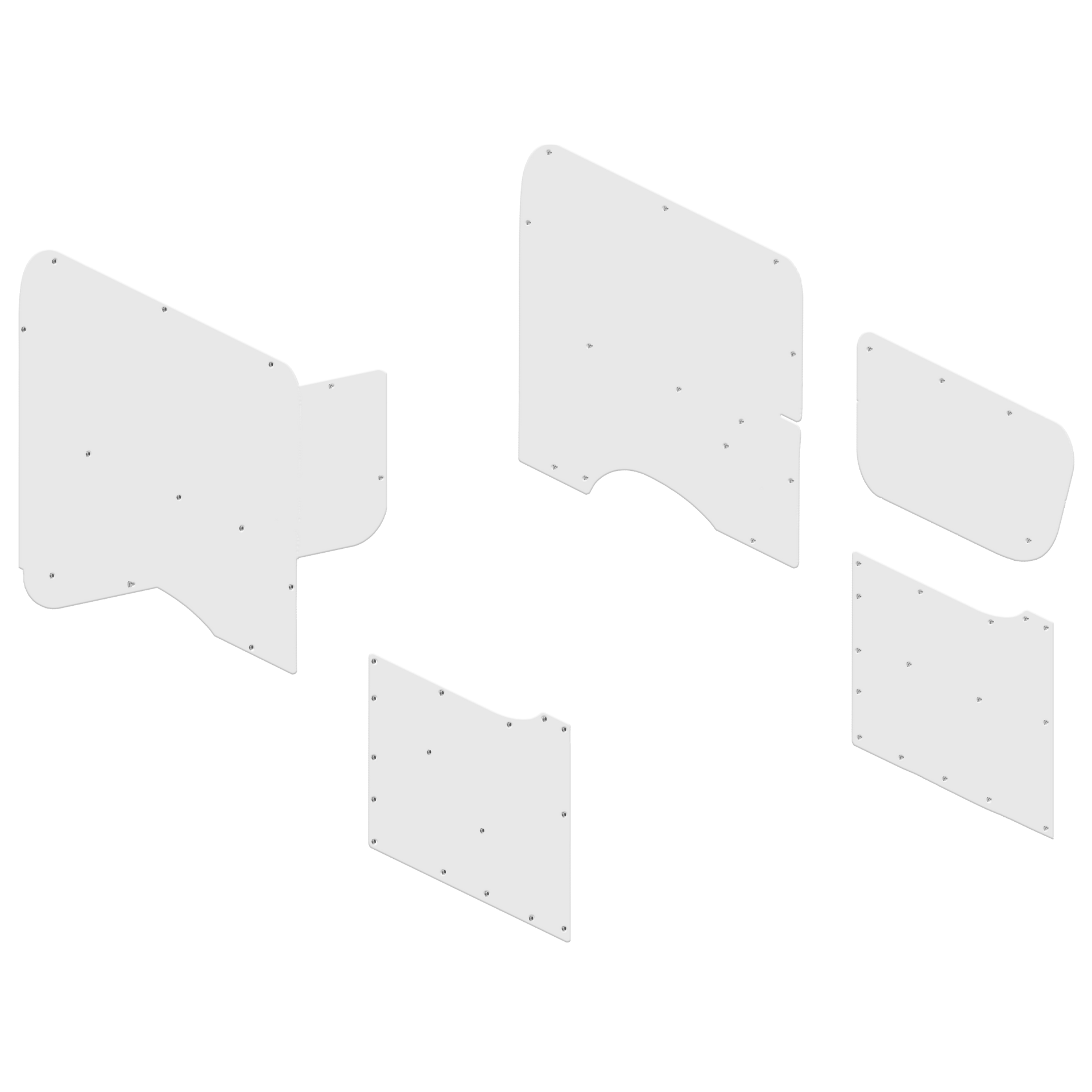 Mercedes Vito LWB Wall Linings