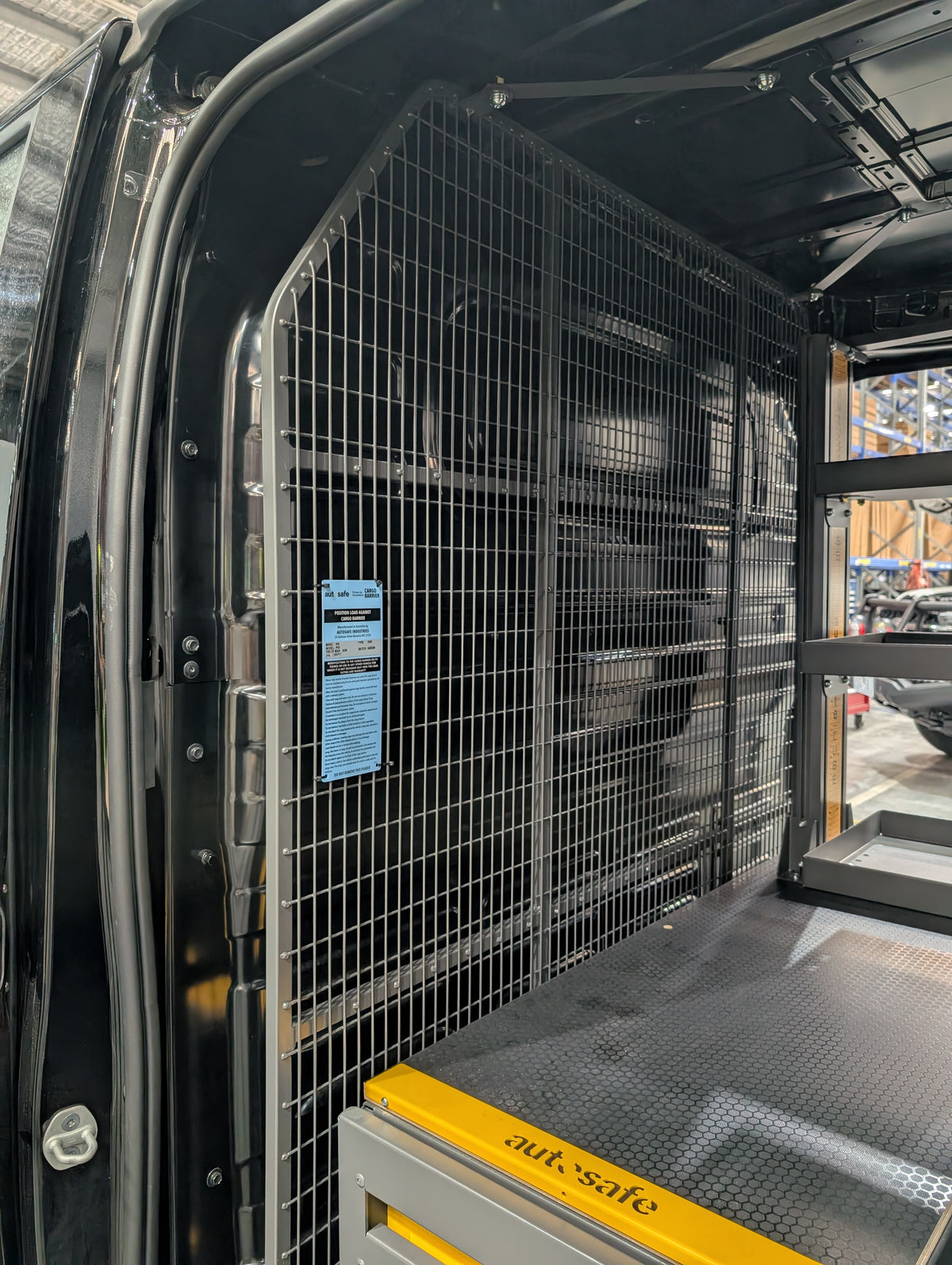KIA PV5 Mesh Cargo Barrier