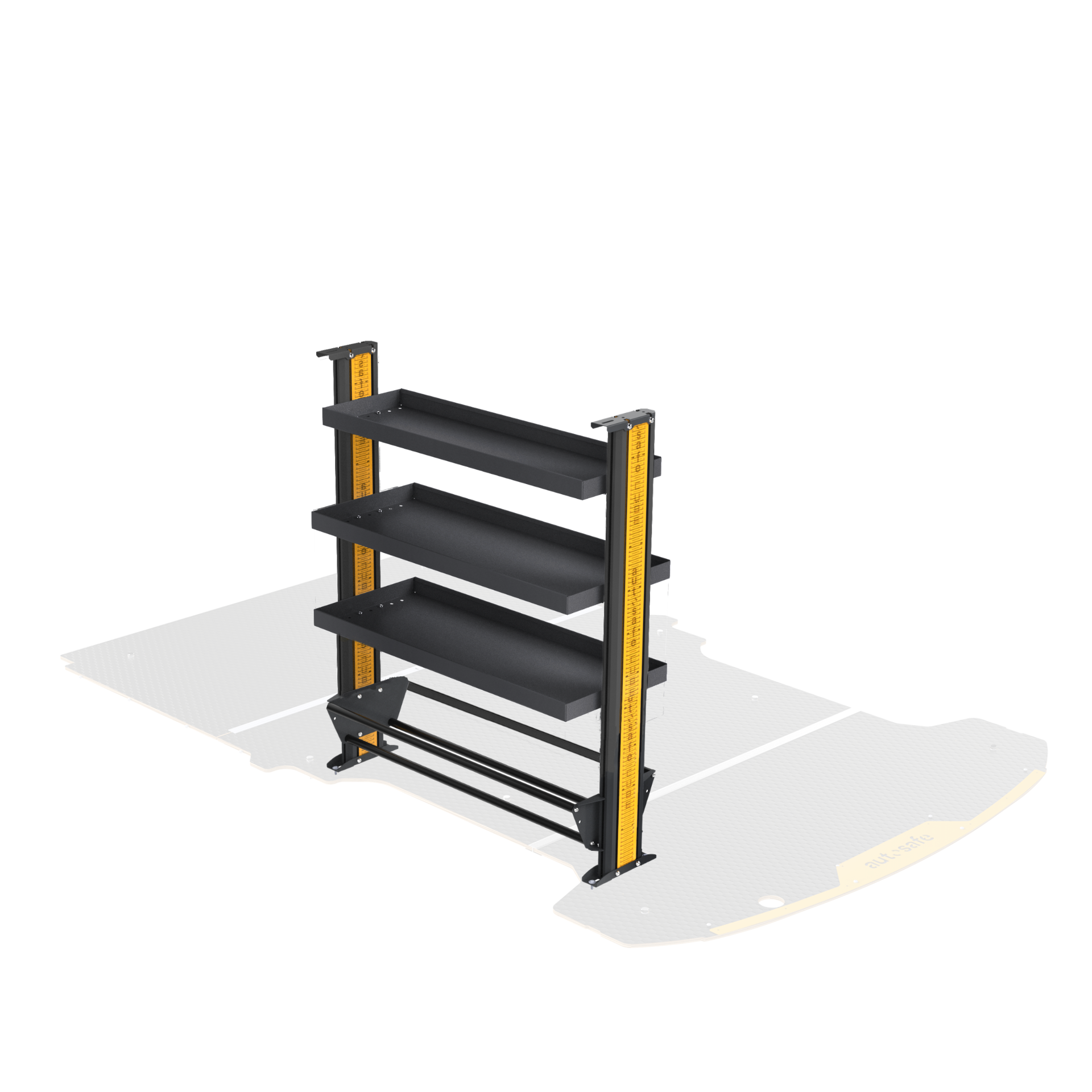 Kia PV5 Van Shelving - Driver or Passenger Side Rear variations