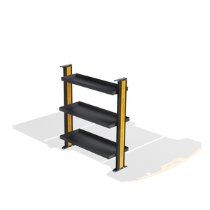 Volkswagen Caddy SWB Van Shelving - Passenger Side Rear variations
