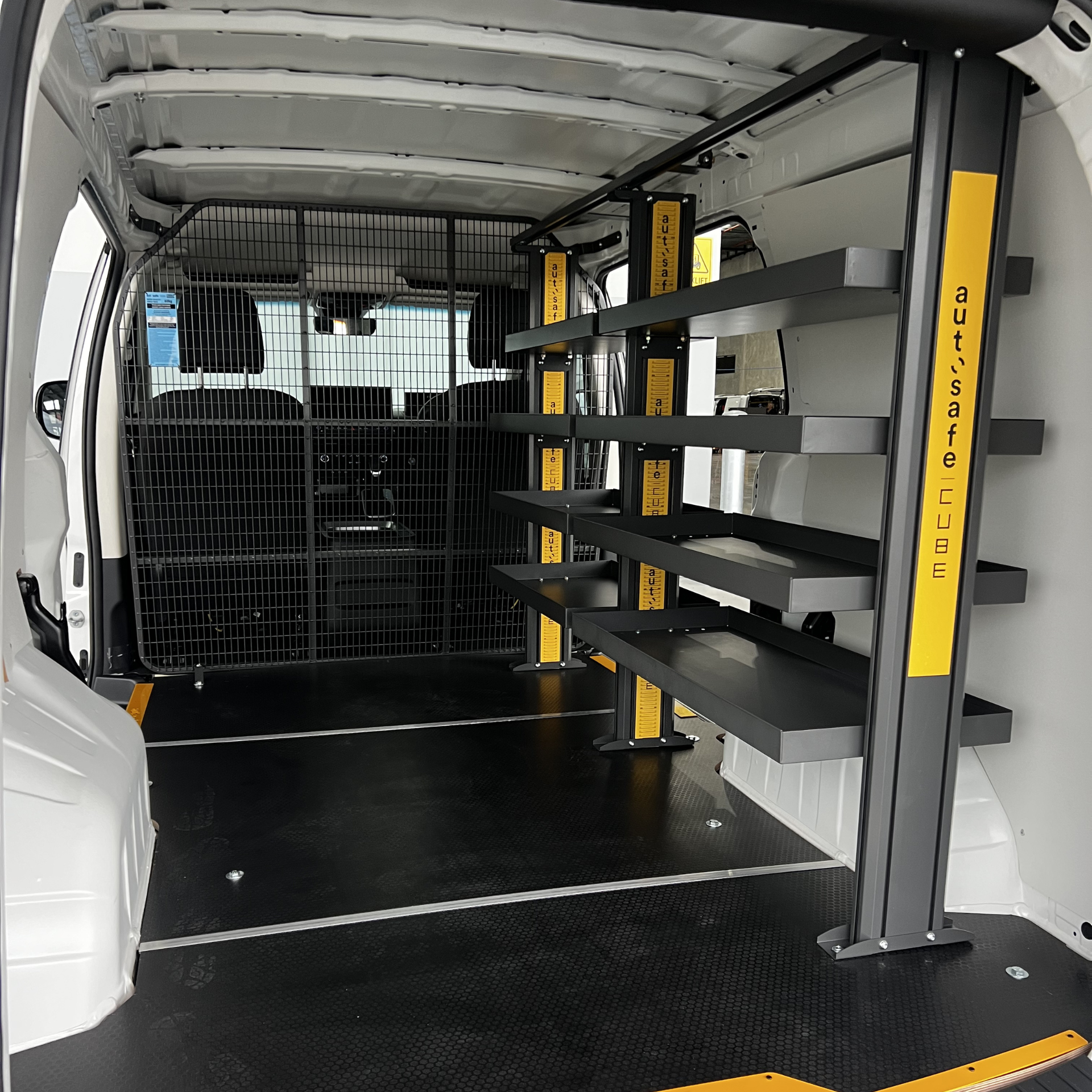 Hyundai Staria Van Shelving - Full Length Driver Side variations