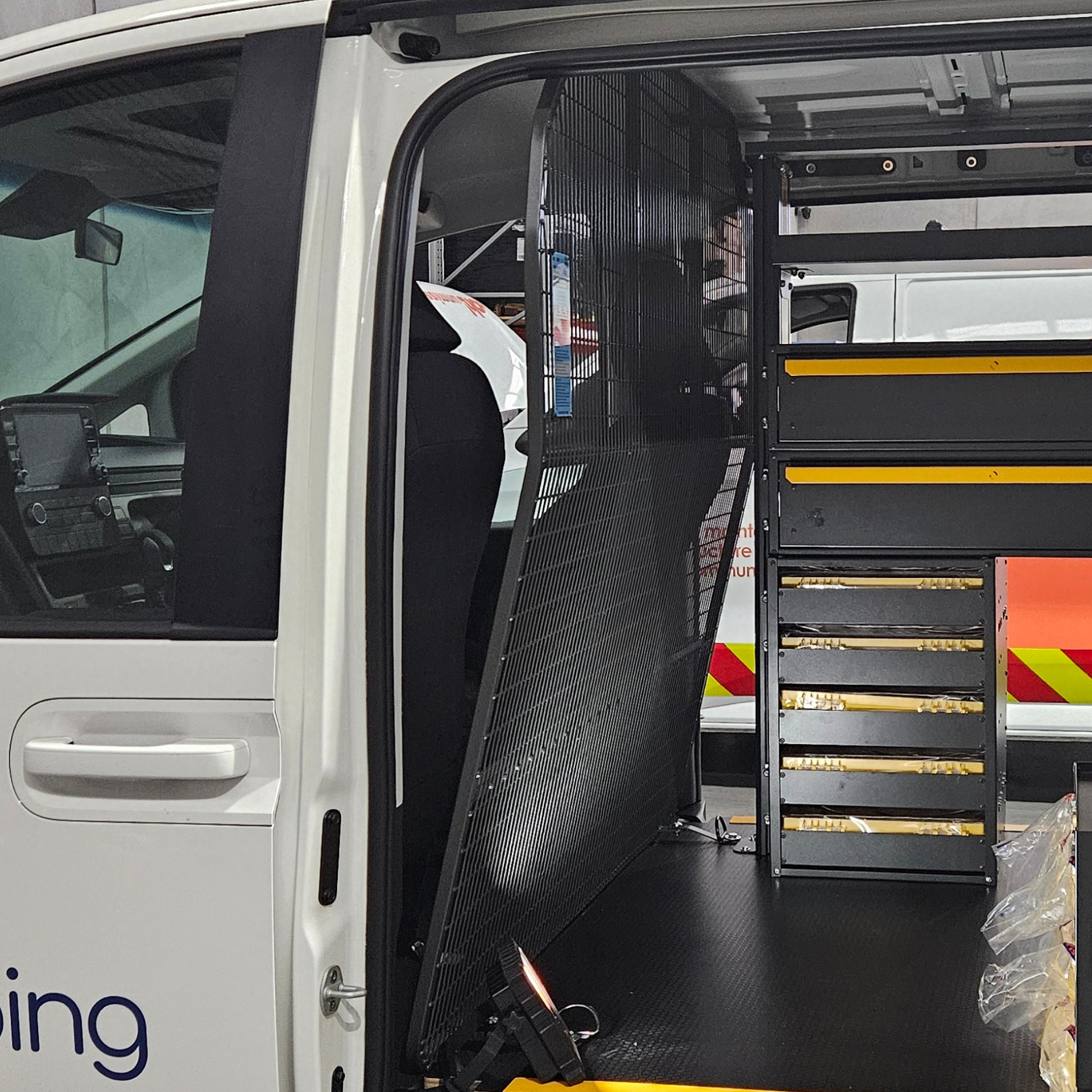 Hyundai Staria Mesh Cargo Barrier