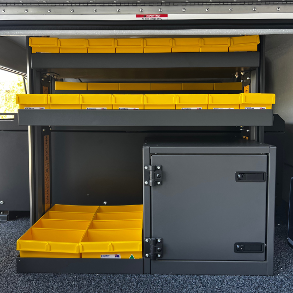 Yellow Plastic Tubs 400 x 100 x 100