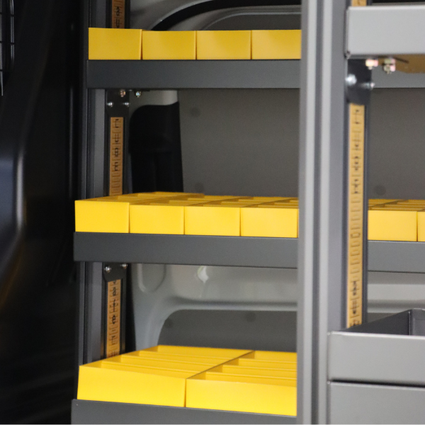 Yellow Plastic Tubs 400 x 100 x 100