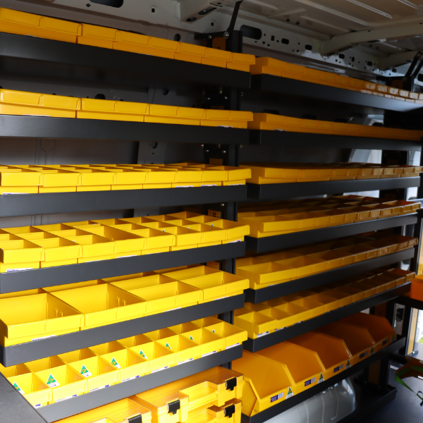 Yellow Plastic Tubs 300 x 200 x 100