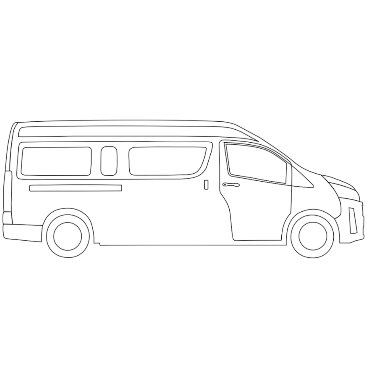 Toyota Hiace SLWB Configurator