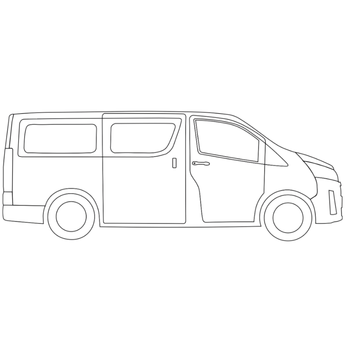 Toyota Hiace LWB Configurator