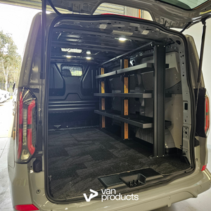 Ford Transit SWB Van Shelving - Full length Driver side variations