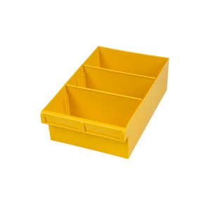 Yellow Plastic Tubs 300 x 200 x 100